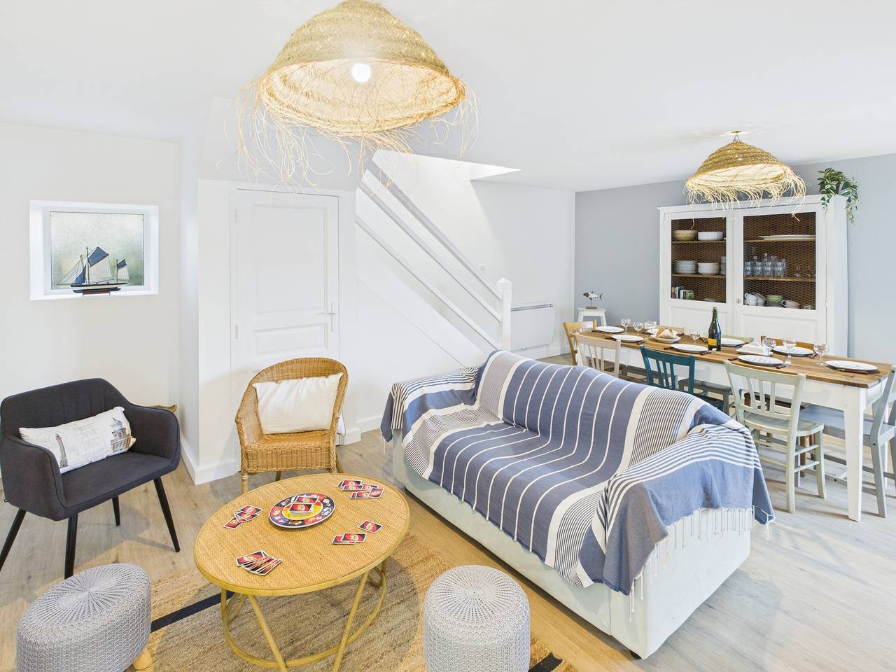Maison pour 8 avec terrasse - Kerity in Penmarc'h, Côte de Cornouaille