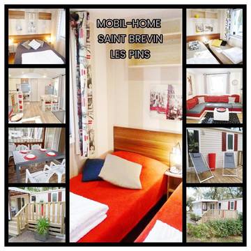 Gîte pour 6 personnes, avec jardin ainsi que piscine et vue dans Plage de l'Ermitage