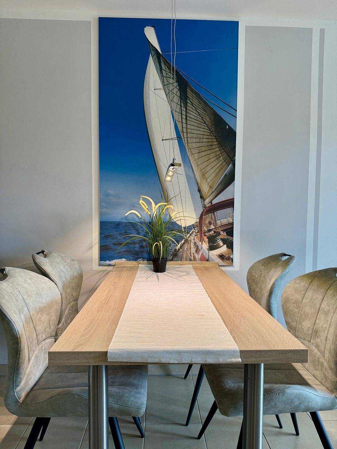 Ganze Wohnung, Appartement "Meeresbrise" mit Balkon direkt hinter dem Deich in Dierhagen Strand, Dierhagen