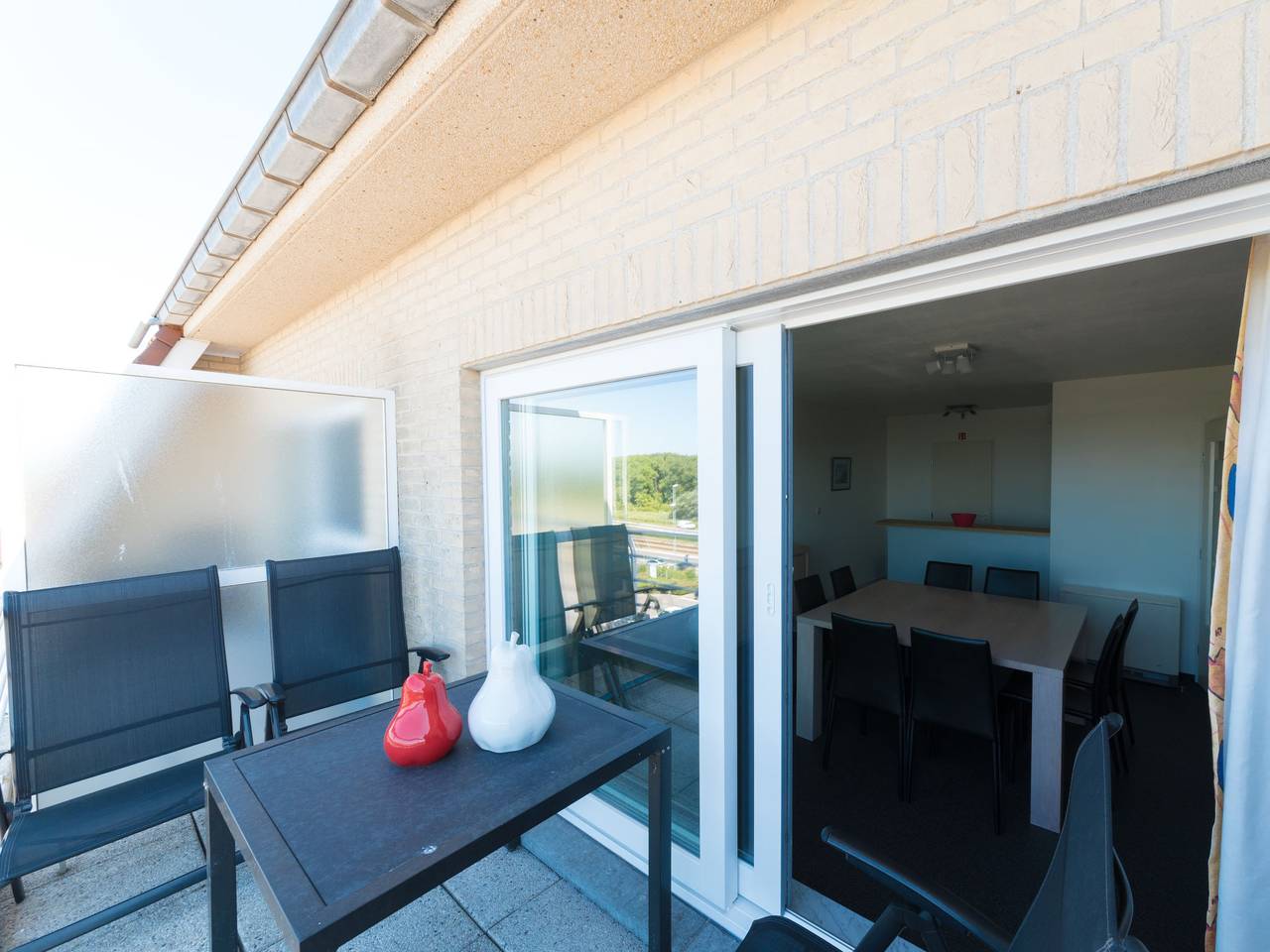 Entire apartment, Strandhuis with balcony in Bredene, Belgian Coast