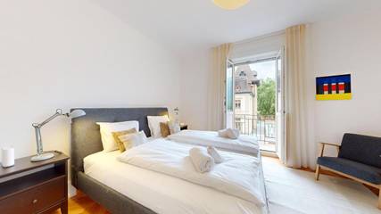 Gîte pour 3 personnes, avec balcon à Sierre