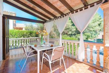 Ferienhaus in Mal Pas-Bon Aire, Alcúdia für 6 