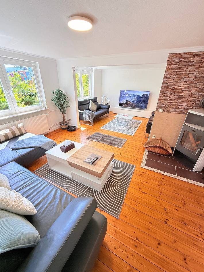 Ferienhaus für 4 Personen, mit Garten und Seeblick sowie Sauna, mit Haustier in Kreis Segeberg