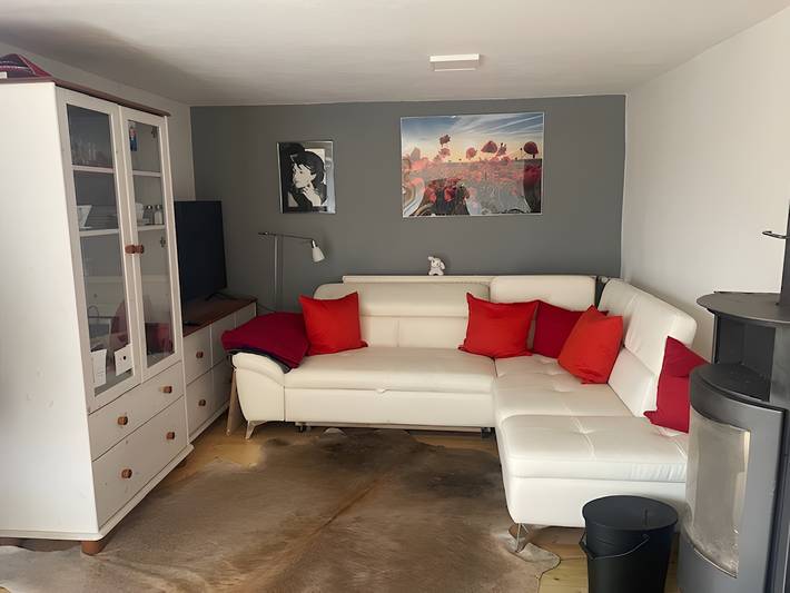 Ganze Wohnung, Apartment 'Gaberlsäge' mit Sitzplatz im Freien, Gemeinschaftsgarten und Wlan in Lam, Ostbayern