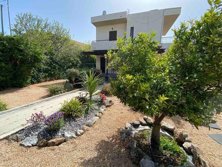 Ferienhaus für 7 Personen, mit Balkon und Terrasse sowie Garten und Ausblick