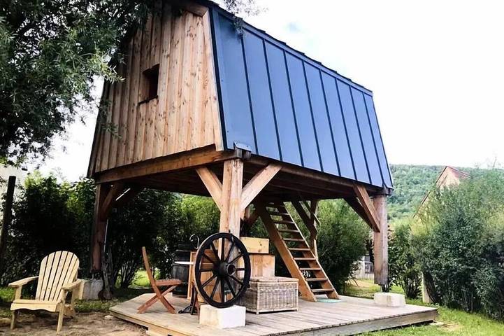 Wohnwagen für 2 Personen, mit Terrasse - 1