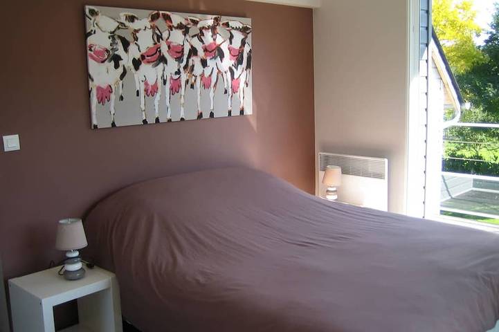 Location de vacances pour 8 personnes, avec balcon et jardin à Pennedepie - 4