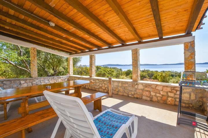 Ferienhaus für 5 Personen, mit Garten