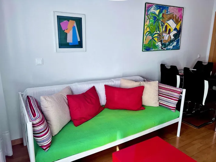 Apartamento de vacaciones para 3 personas, con jardín y vistas - 1