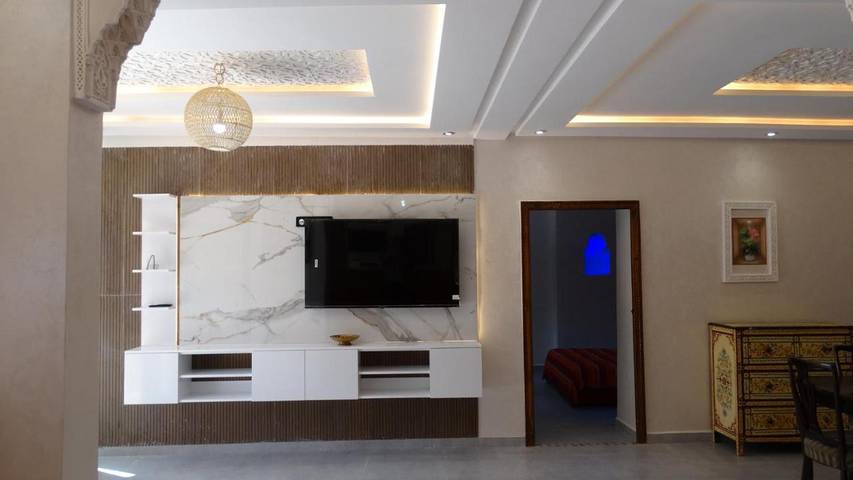 Maison d’hôte pour 5 personnes, avec bassin pour enfant et piscine ainsi que vue et jardin, animaux acceptés dans Sidi Youssef Ben Ali - 4