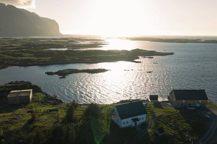 Villa für 14 Personen, mit Garten, mit Haustier auf den Lofoten