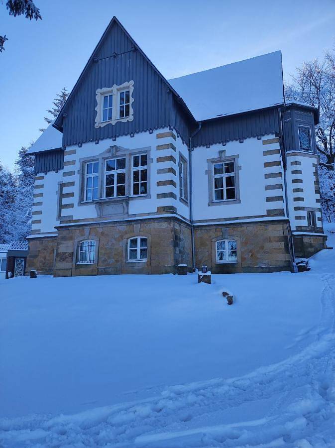 Villa für 18 Personen, mit Sauna und Ausblick sowie Garten in Sachsen - 2
