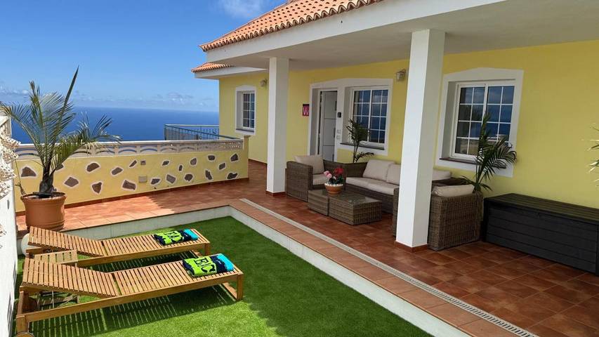 Apartamento de vacaciones para 4 personas, con vistas y jardín - 1