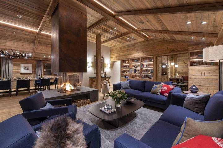 Ferienhaus für 12 Personen, mit Pool und Sauna sowie Ausblick