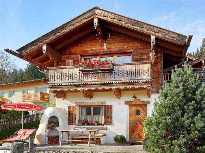 Chalet für 4 Personen, mit Garten und Balkon sowie Sauna in Flachau