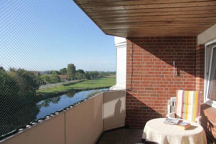Ferienwohnung für 2 Personen, mit Balkon in Dornumersiel