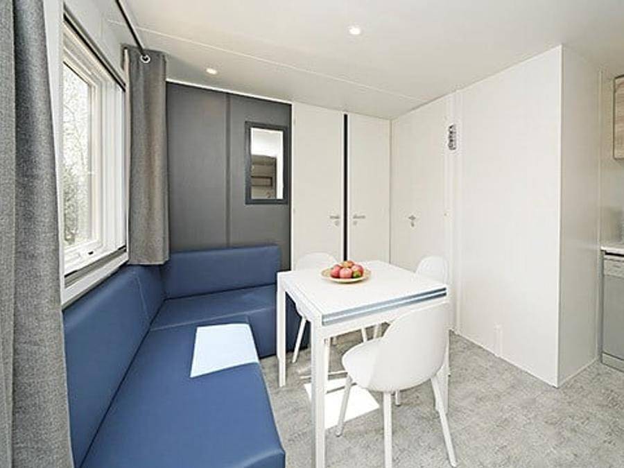 Camping Saint Avit Loisirs - Mobilheim 8 personen - Mobilheim | Premium | 3 Zi. | 6/8 Pers. | Erhöhte Terrasse | 2 Bäder | Klim. in Saint-Avit-de-Vialard, Périgord Blanc