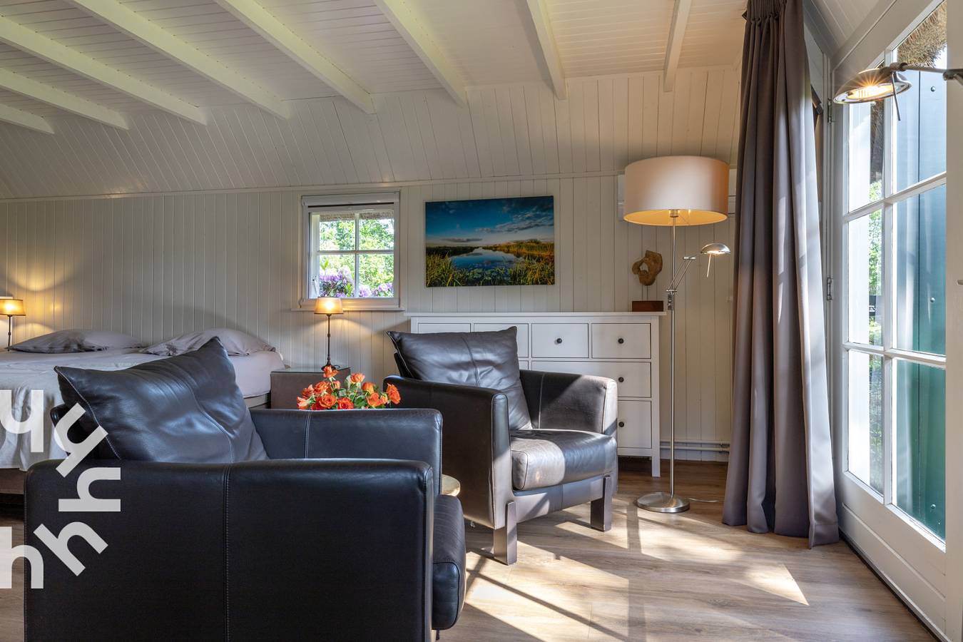 Ganzes Studio, Ruhig gelegenes 2-Personen-Studio mit komplett umzäuntem Garten nahe Weerribben-Wieden in Nationalpark Weerribben-Wieden