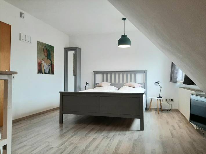 Ferienwohnung für 2 Personen, mit Garten und Ausblick in Bad Karlshafen