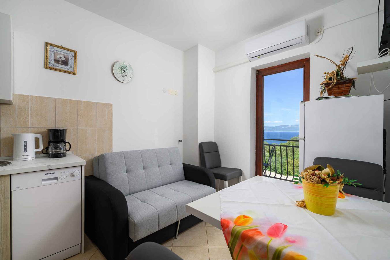 Ganze Ferienwohnung, Ferienwohnung mit Klimaanlage  in Raša, Ostküste Istrien