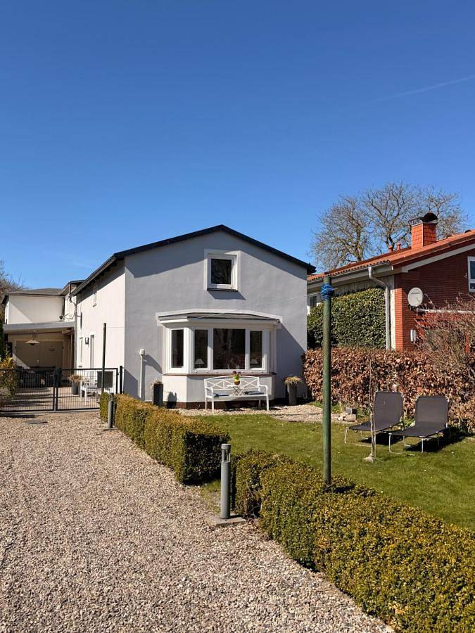 Ferienhaus für 4 Personen, mit Terrasse und Garten sowie Ausblick