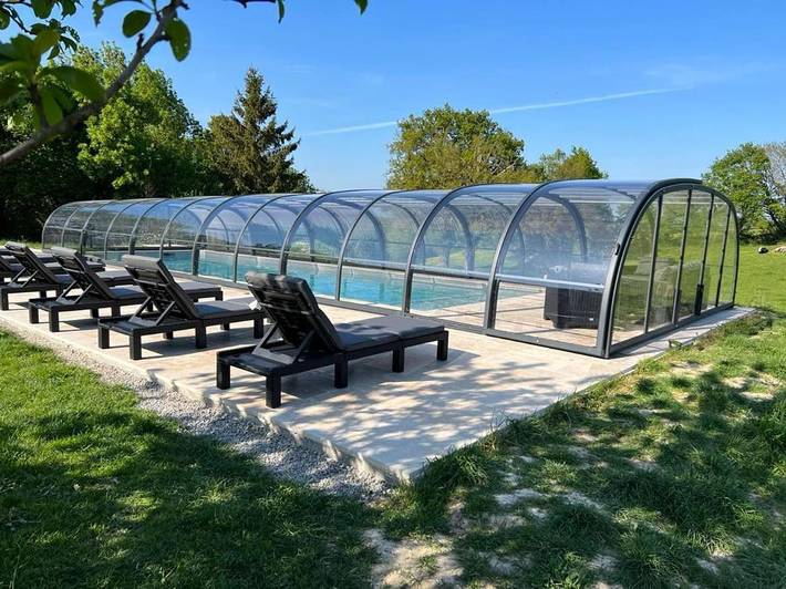 Chambre d’hôte pour 2 personnes, avec piscine ainsi que jardin et balcon, animaux acceptés à Le Poiré-sur-Vie - 4