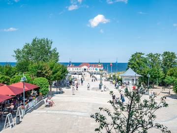 Ferienwohnung für 2 Personen, mit Sauna und Balkon in Ahlbeck