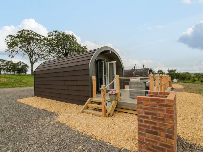 Hütte für 4 Personen mit Garten in Dumfries und Galloway