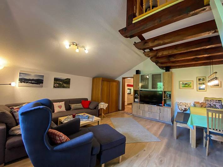 Ferienwohnung für 6 Personen, mit Balkon in Oberstaufen - 3