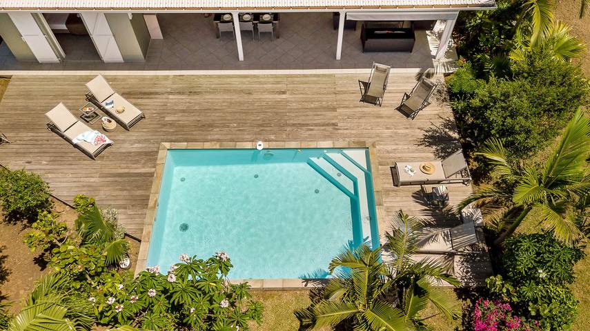 Ferienhaus für 8 Personen, mit Garten und Terrasse, mit Haustier in Martinique