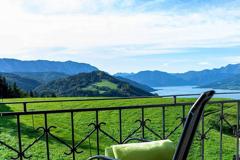 Ganze Wohnung, Doppelzimmer mit Balkon 11 - Brandnerhof in Weyregg am Attersee, Traunviertel
