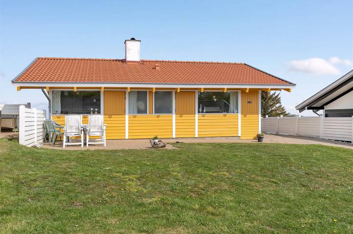 Ferienhaus mit Meerblick für 5 Personen, mit Terrasse