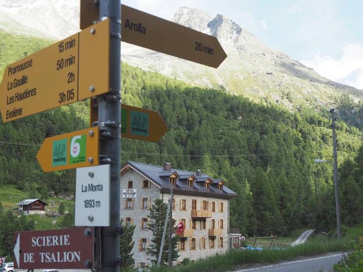 Hôtel pour 2 personnes, avec jardin et vue dans Arolla - 3