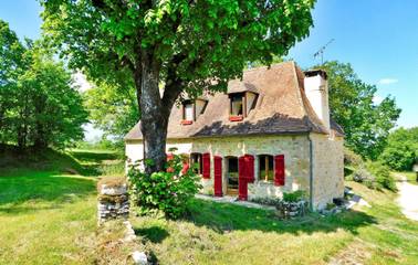 Maison de vacances pour 6 personnes, avec terrasse, animaux acceptés dans le Lot
