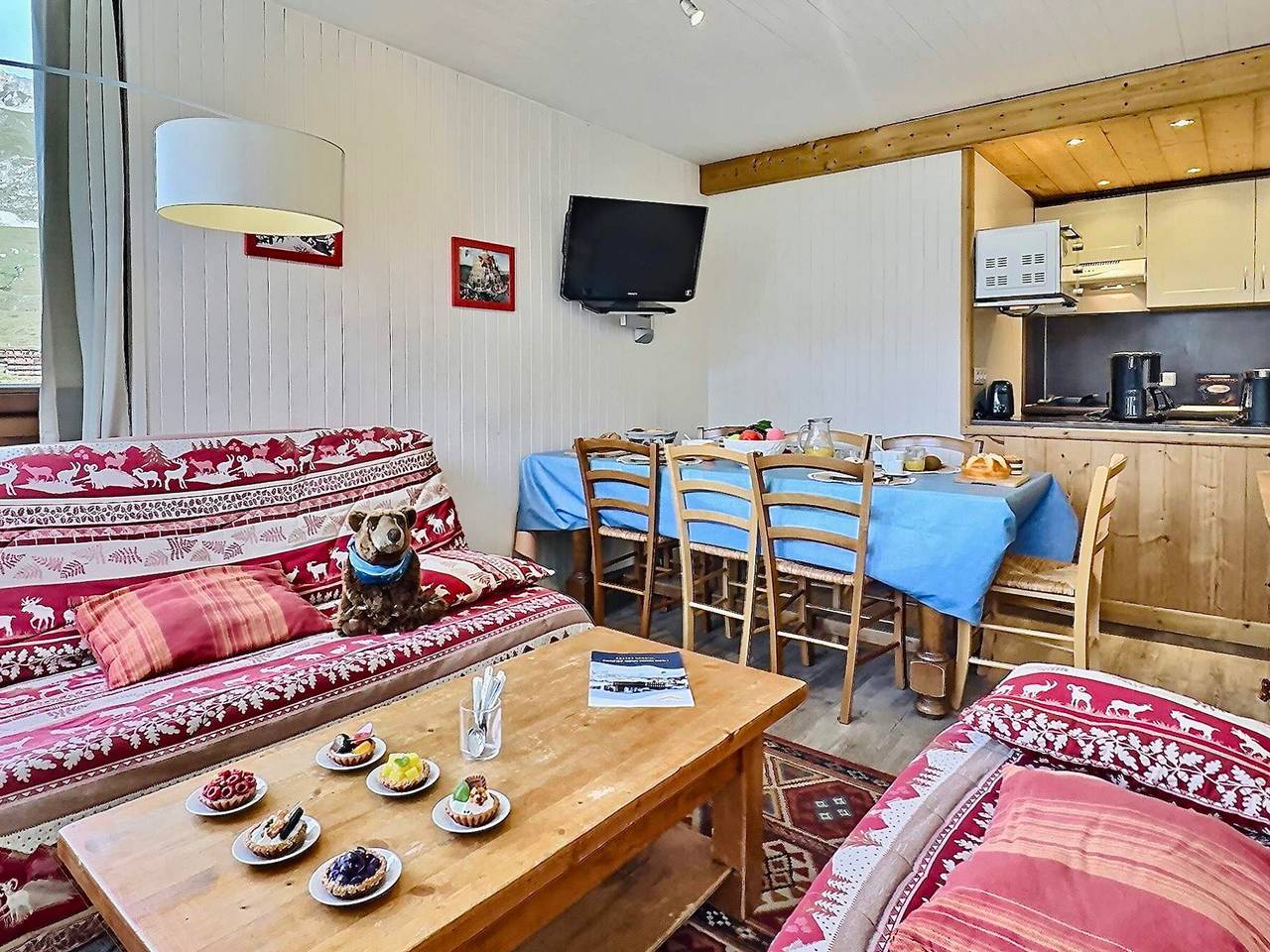 Apartamento entero, Apartamento en Tignes, 4 piezas, 8 pers., cerca de pistas y comercios, vistas a montañas in Tignes, Parque Nacional de Vanoise