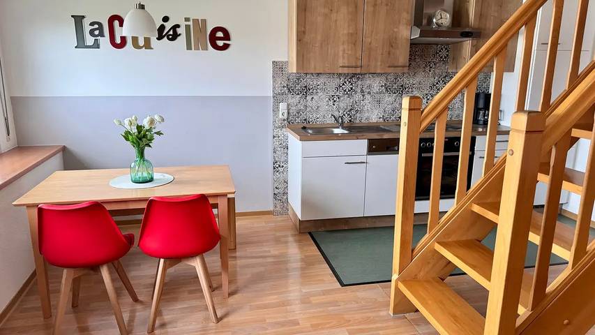 Ferienwohnung für 4 Personen, mit Garten