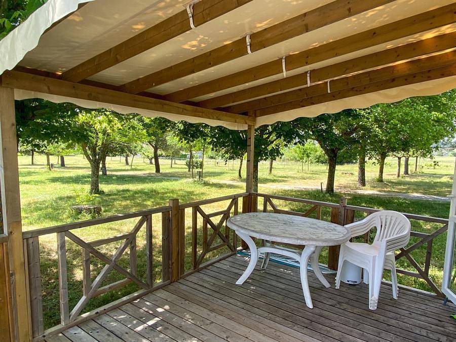 Camping Le Bardou - Mobilheim 4 personen - 2 Zimmer in Saint-Germain, Ardèche