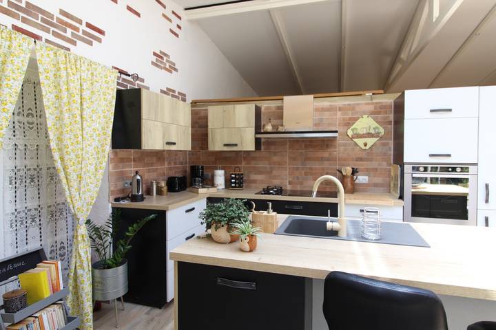Cottage voor 2 personen, met tuin en zwembad, met huisdier in de Vogezen