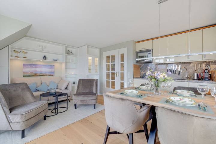 Ferienwohnung für 4 Personen, mit Balkon und Ausblick in Munkmarsch - 4