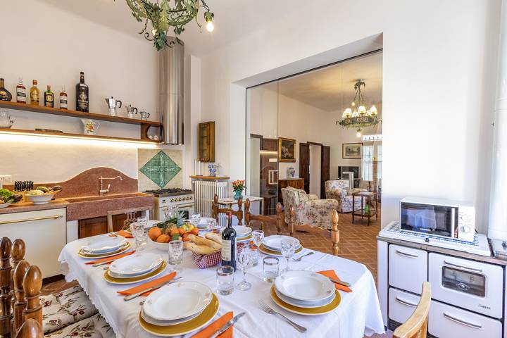 Location de vacances pour 8 personnes, avec terrasse, adapté aux familles à Castellina in Chianti - 4