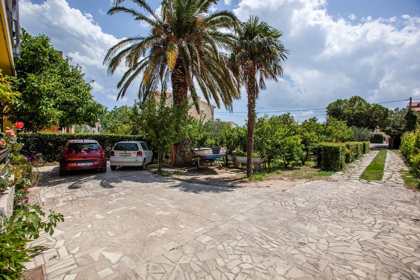 Ganze Wohnung, Studio Appartement mit Terrasse Duce, Omis As-16877-b in Dugi Rat, Omis-Riviera
