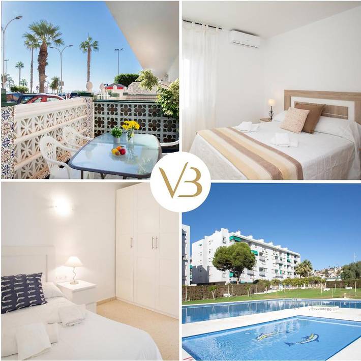 Apartamento para 8 personas, con piscina y terraza en Playa de la Cala del Moral