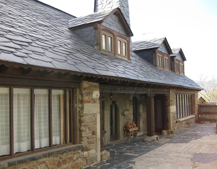 Landhaus 'Cuarto Del Ama' mit Bergblick, privatem Garten und Wlan in Rozas, San Justo