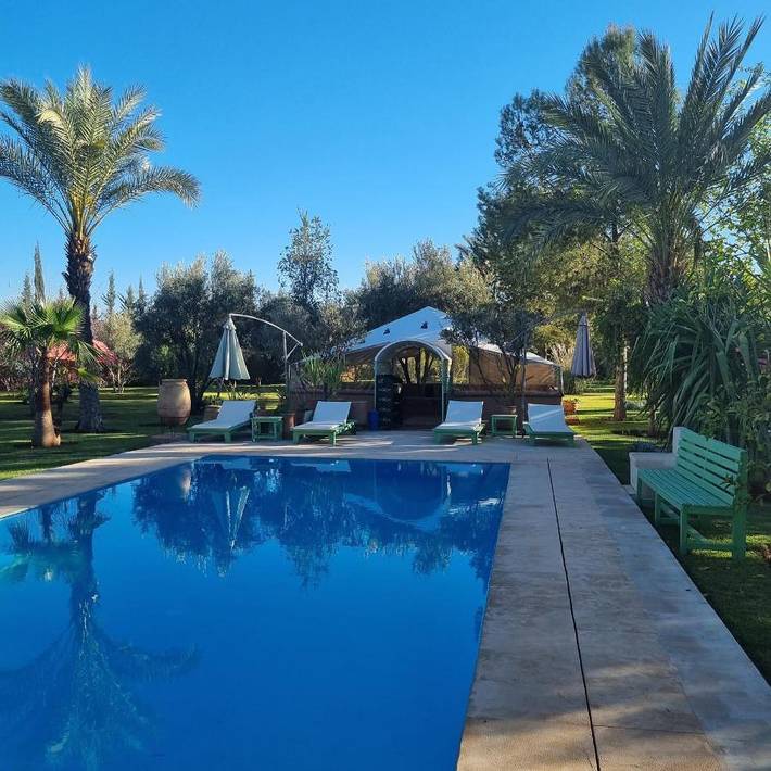 Maison d’hôte pour 2 personnes, avec jardin ainsi que vue et piscine dans Sidi Youssef Ben Ali - 2