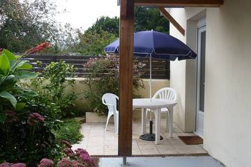 Gîte pour 2 personnes, avec terrasse et jardin, animaux acceptés à Bannalec