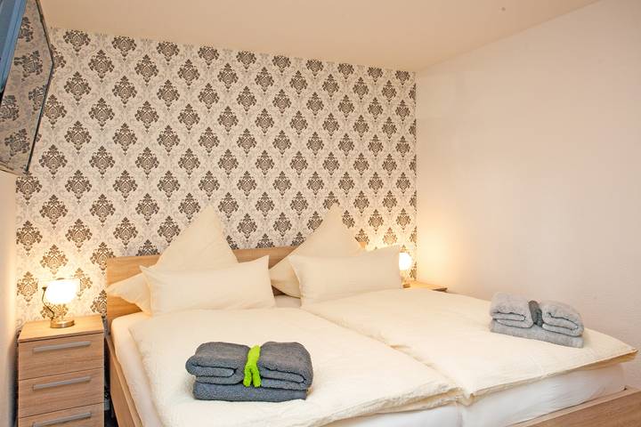 Bungalow für 2 Personen, mit Terrasse und Sauna auf Borkum