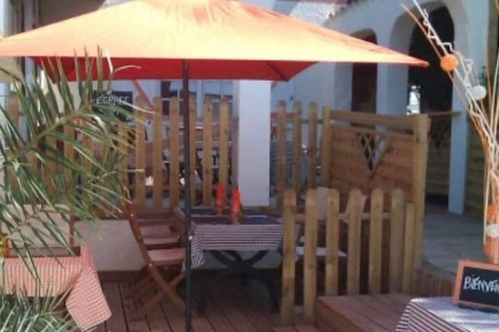 Appartement de vacances pour 2 personnes, avec Jardin