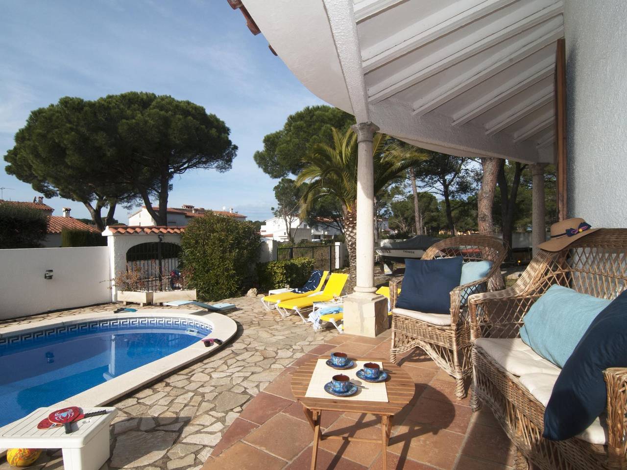 Villa Divina mit großem privaten Pool in L'Escala in l'Escala, Oberampurien