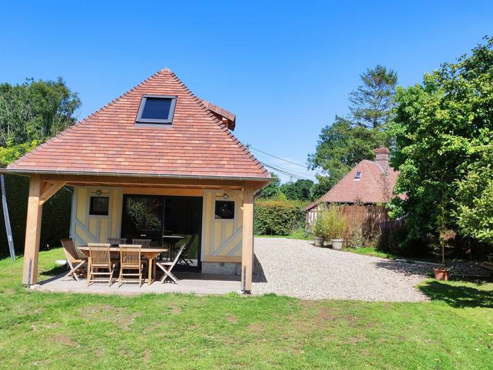 Location de vacances pour 4 personnes, avec jardin à Auberville
