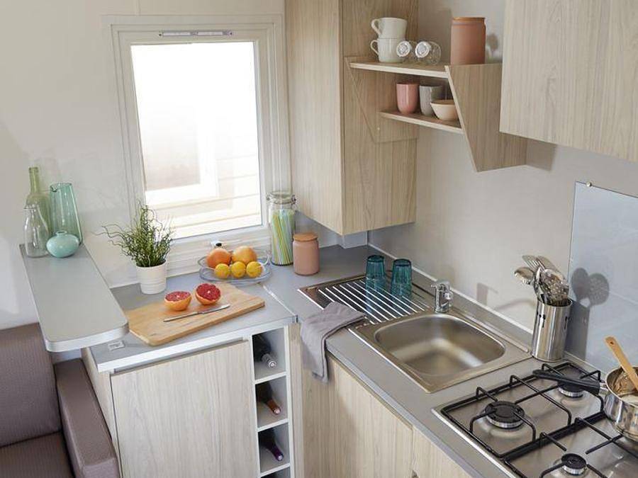 Camping Bellsol - Mobile home 6 persons in Pineda de Mar, Costa del Maresme